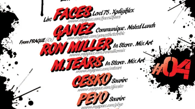 IN FACT # 4 (FACES, GANEZ, MIX'ART KREW) - Gratuit