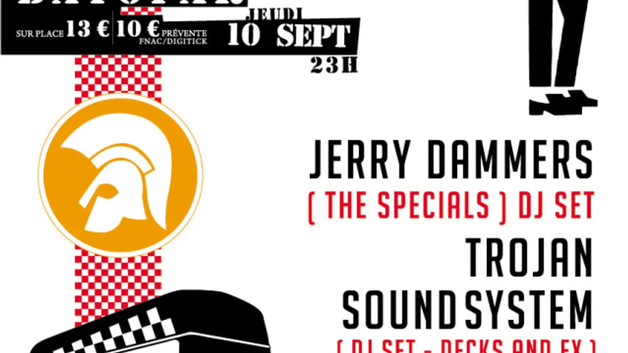 TROJAN SOUND SYSTEM + JERRY DAMMERS