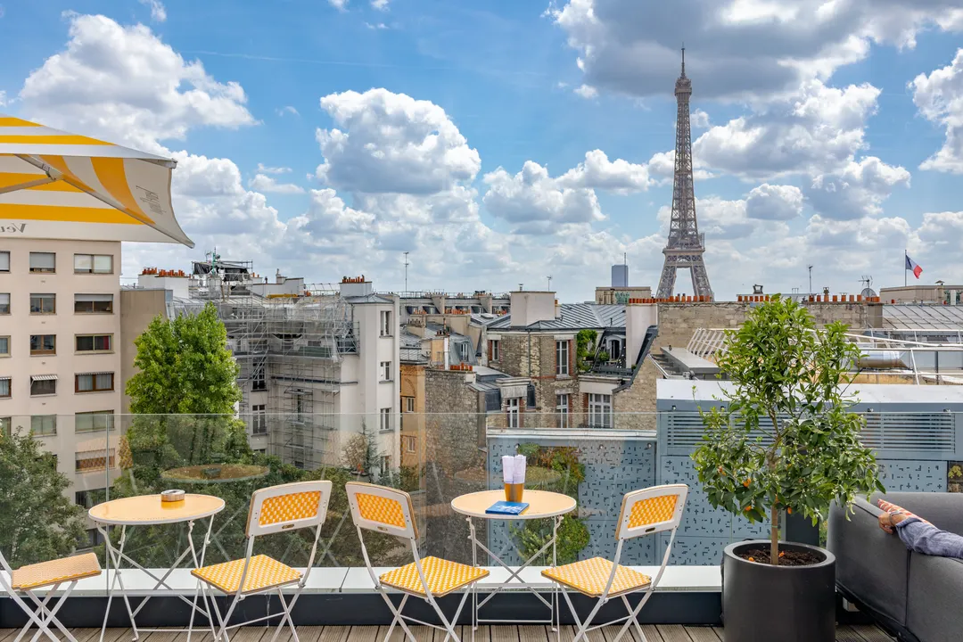 Rooftop Eylau Restaurant Bar Paris