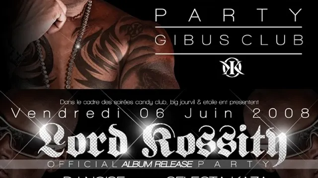 LORD KOSSITY ALBUM RELEASE PARTY