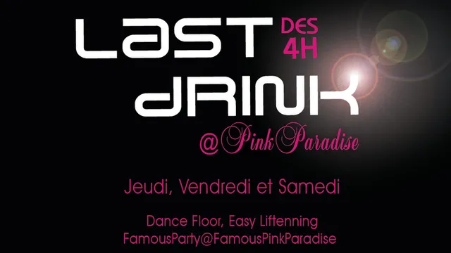 Last Drink @ Pink Paradise