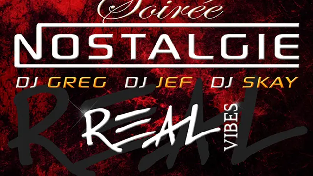 Le retour de la soirée Nostalgie By Real vibes