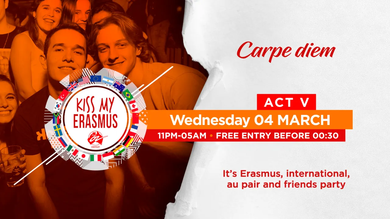 KISS MY ERASMUS @ CAFÉ OZ