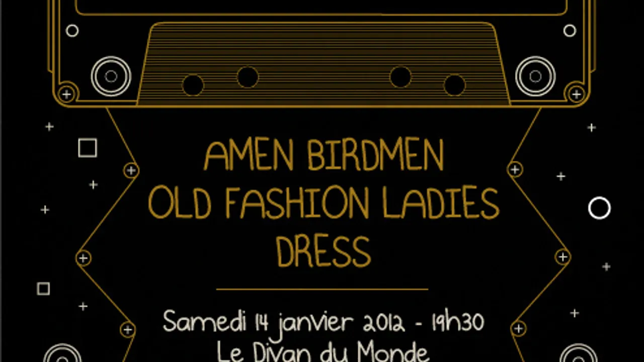 Old Fashion Ladies / amen Birdmen / Dress