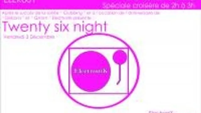 Twenty Six Night