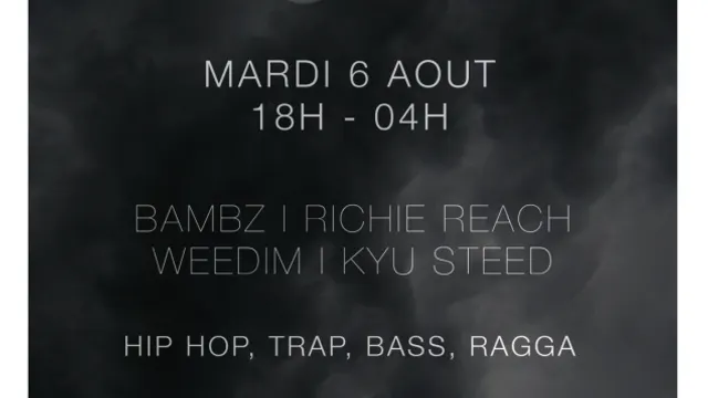 Moon avec Bambz, Richie Reach, Kyu Steed, Weedim