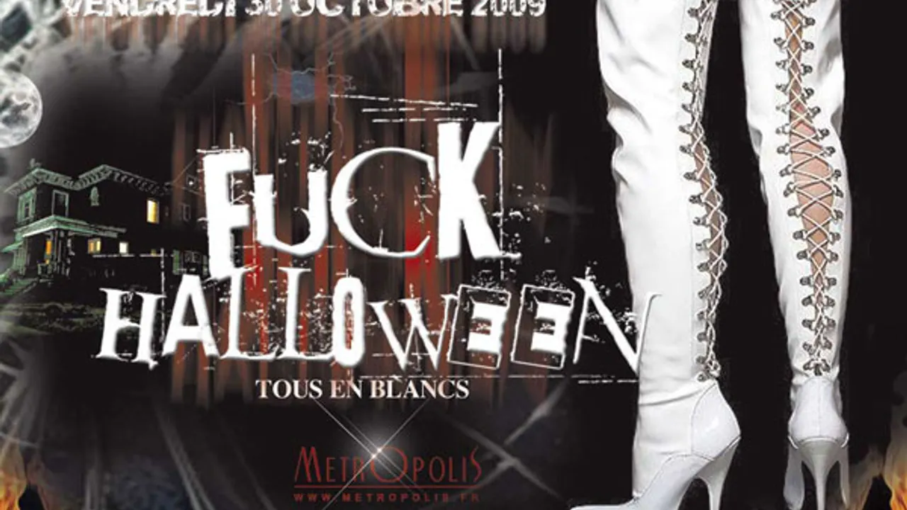 FUCK HALLOWEEN - Tous en blancs
