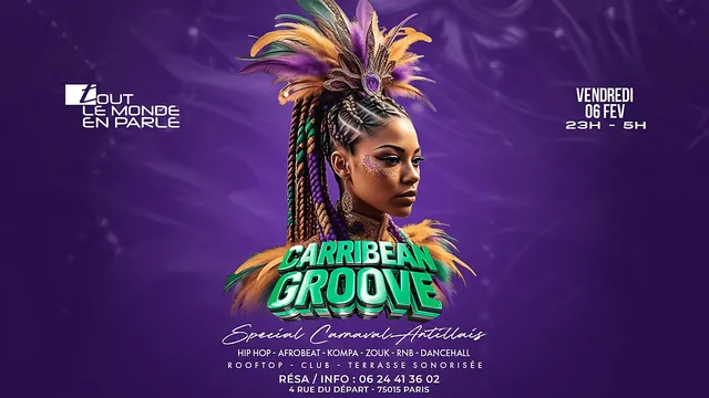 Soiree Caribbean groove sur les toits de paris
