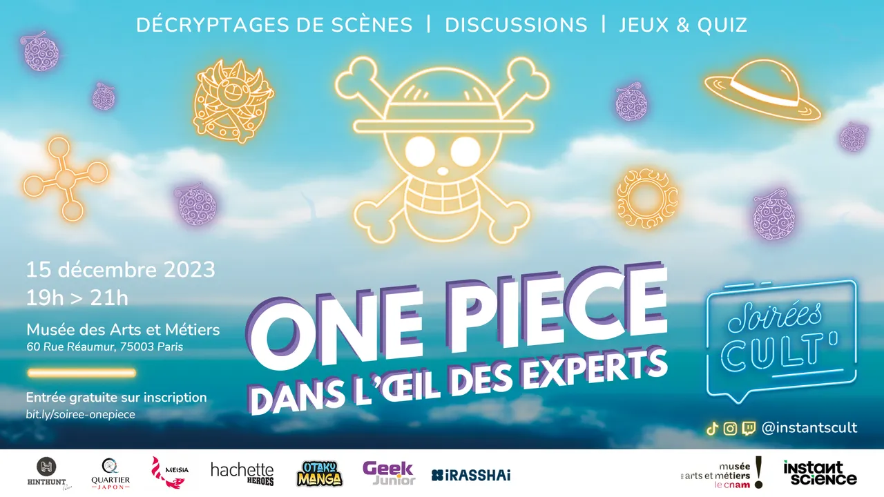 Soirée Cult' One Piece dans l’œil des experts