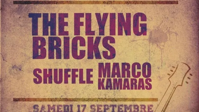 The Flying Bricks invite Shuffle & Marco Kamaras au Bus Palladium