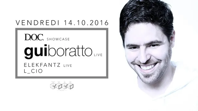 DOC Showcase : Gui Boratto Live, Elekfantz Live, L_cio