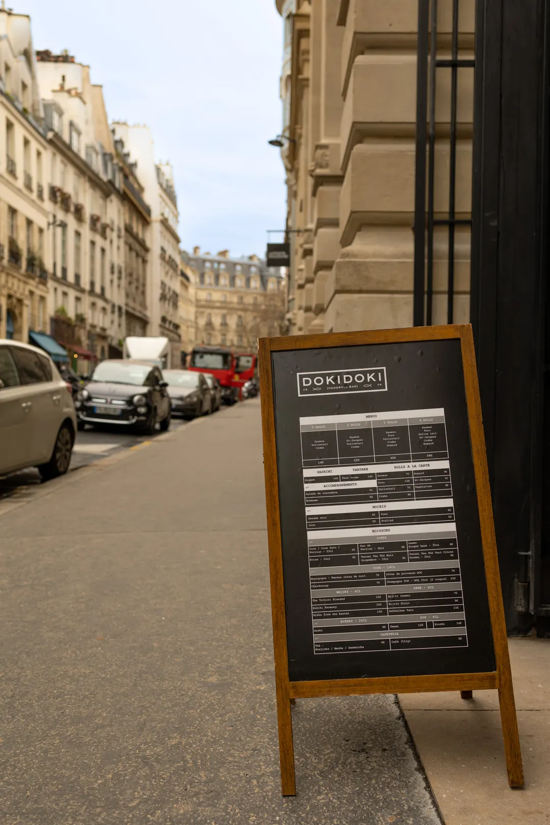 Doki Doki, Handroll Bar Restaurant Paris