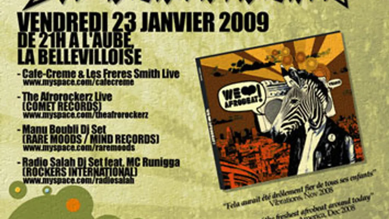 BAM BAM CLUB #5 : SPECIALE WE LOVE AFROBEAT BY COM