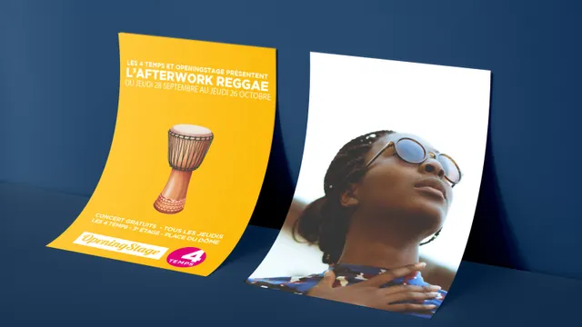 Afterwork Reggae | Amy Camara aux 4Temps par OpeningStage