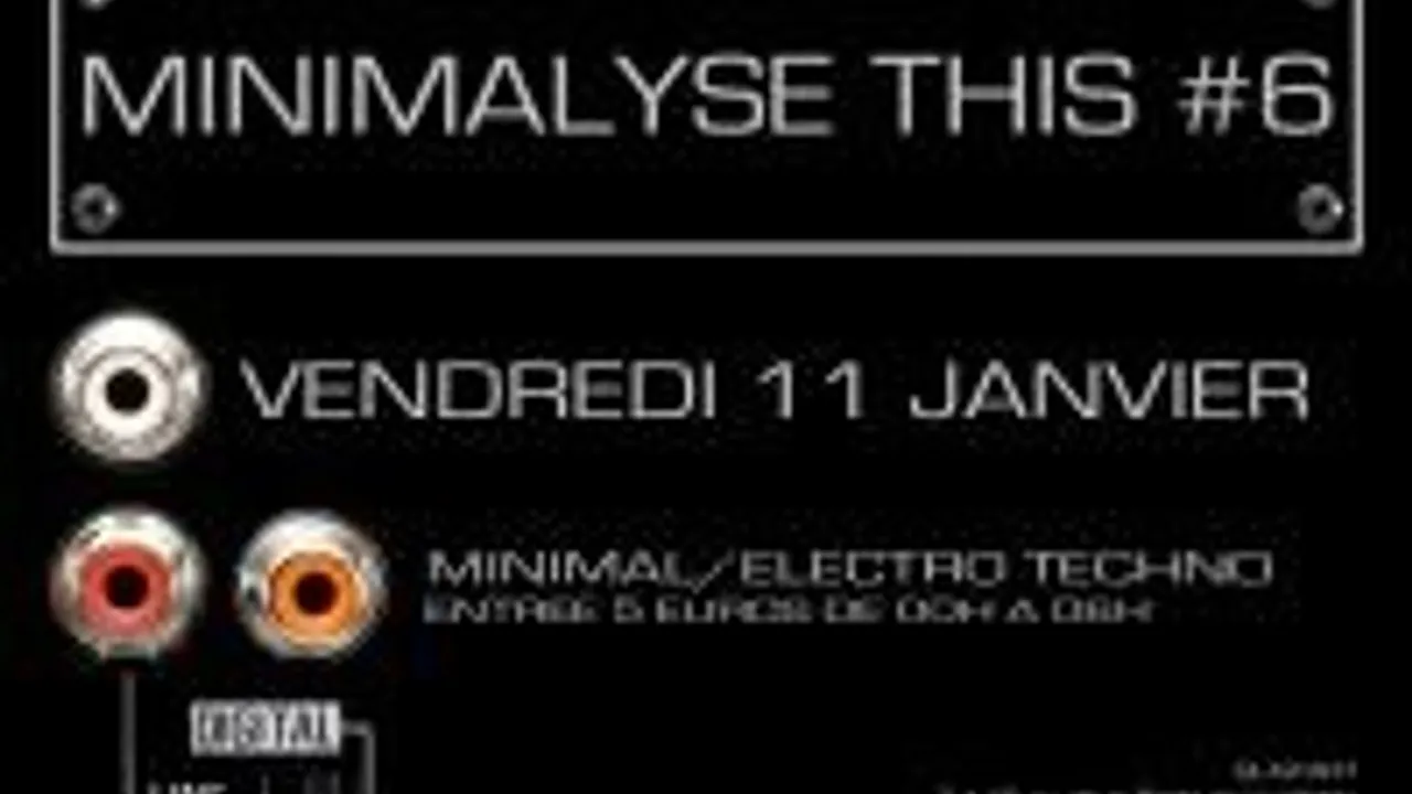 Minimalyse This # 6