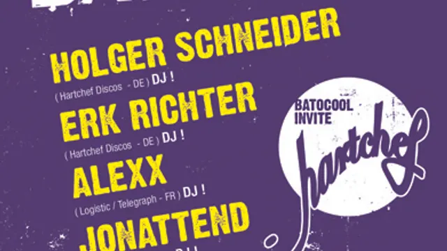 Batocool invite Hartchef Discos