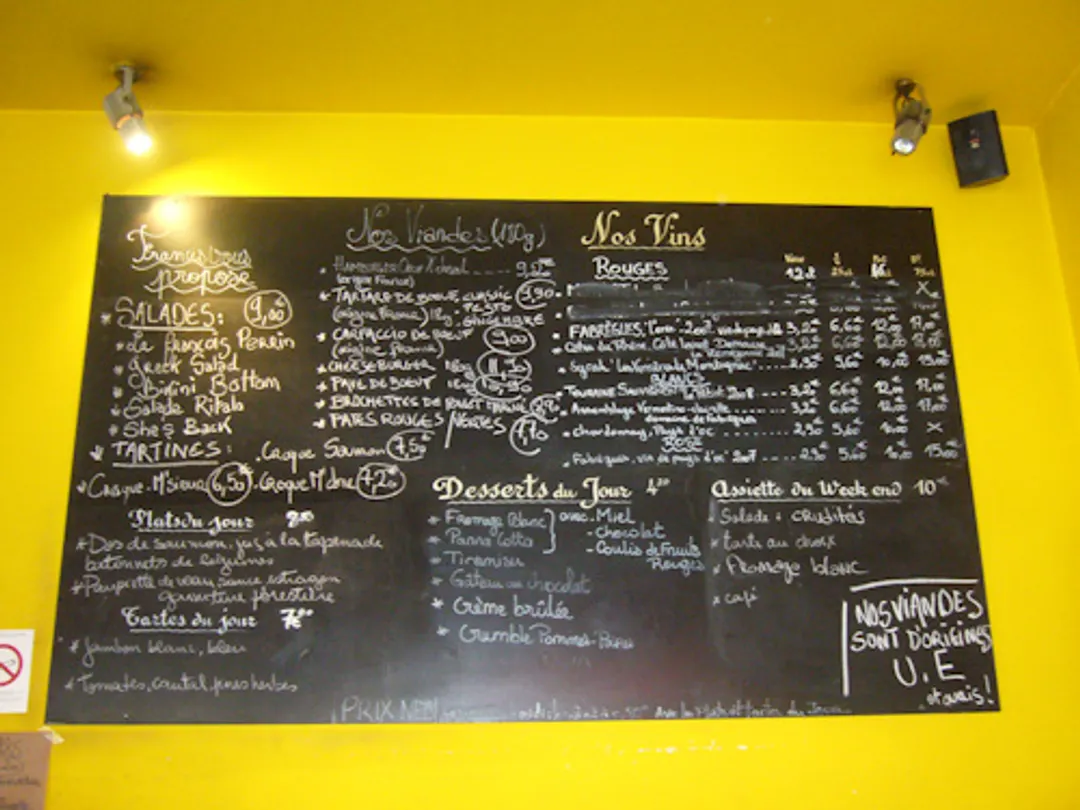 Francis Labutte Restaurant Bar Paris
