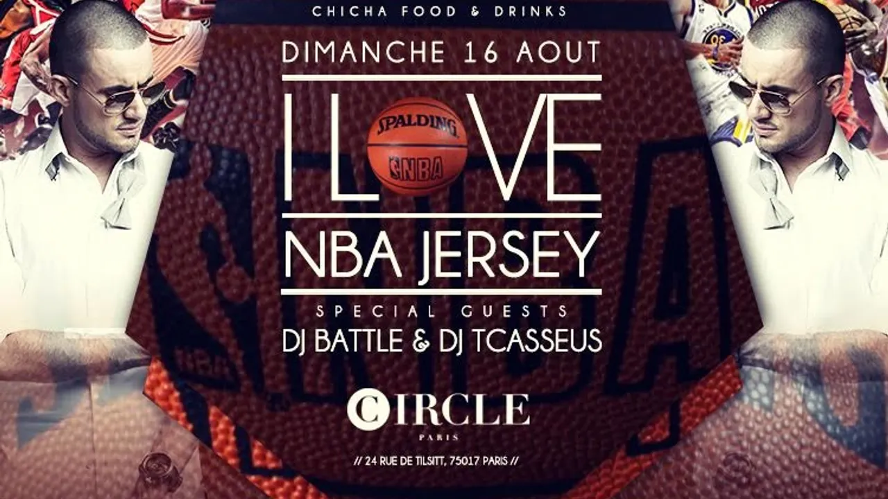 I LOVE NBA JERSEY