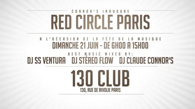 Red Circle Paris