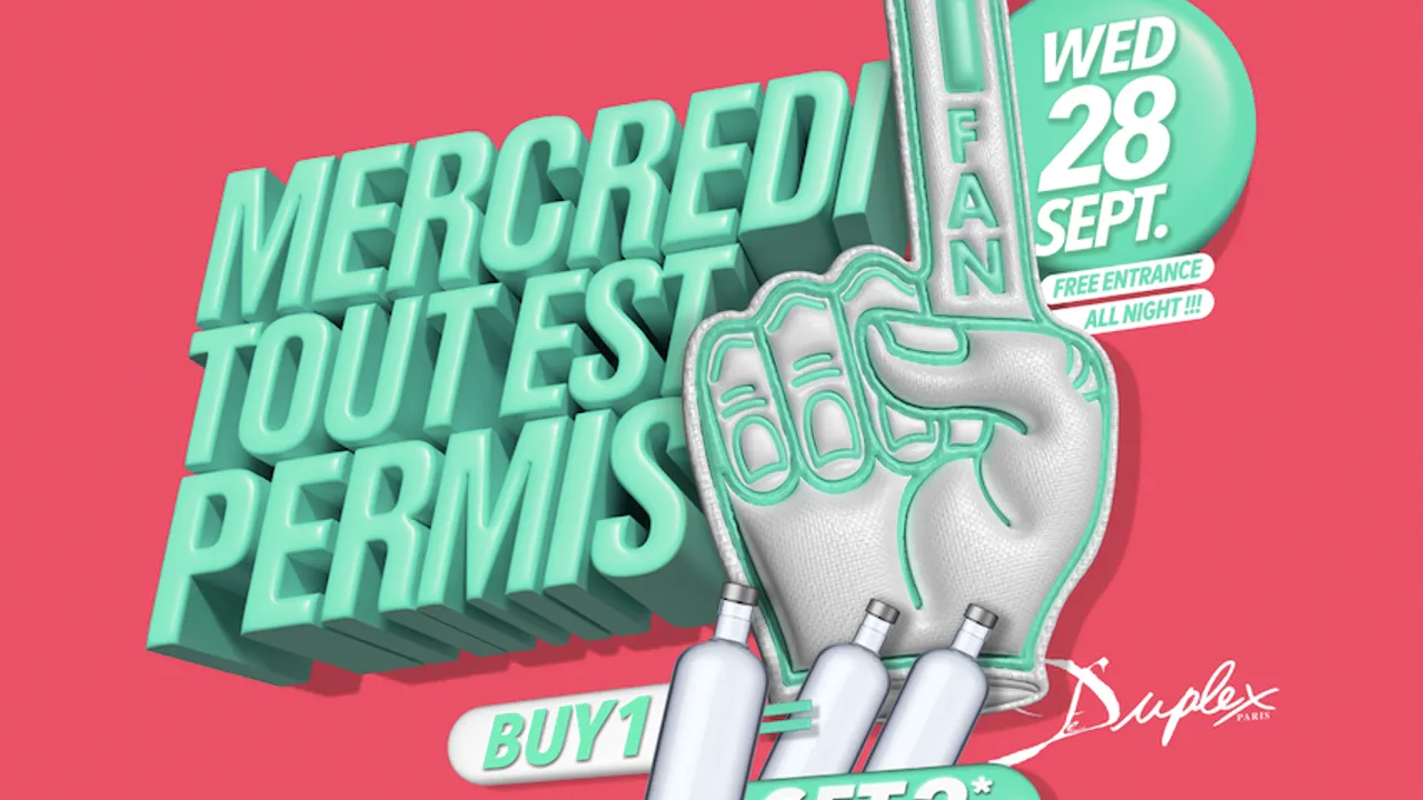 MERCREDI tout est permis !