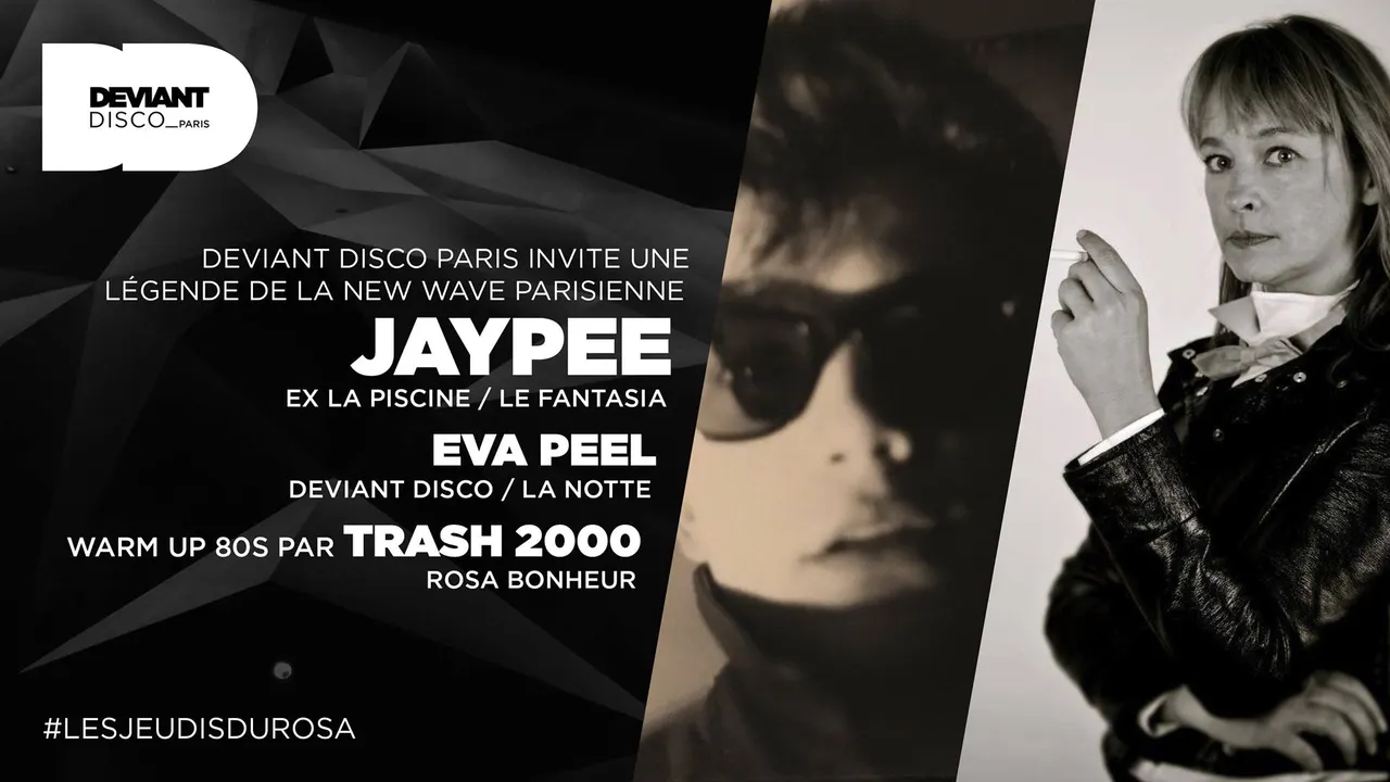 LES JEUDIS DU ROSA - DEVIANT DISCO INVITE JAYPEE