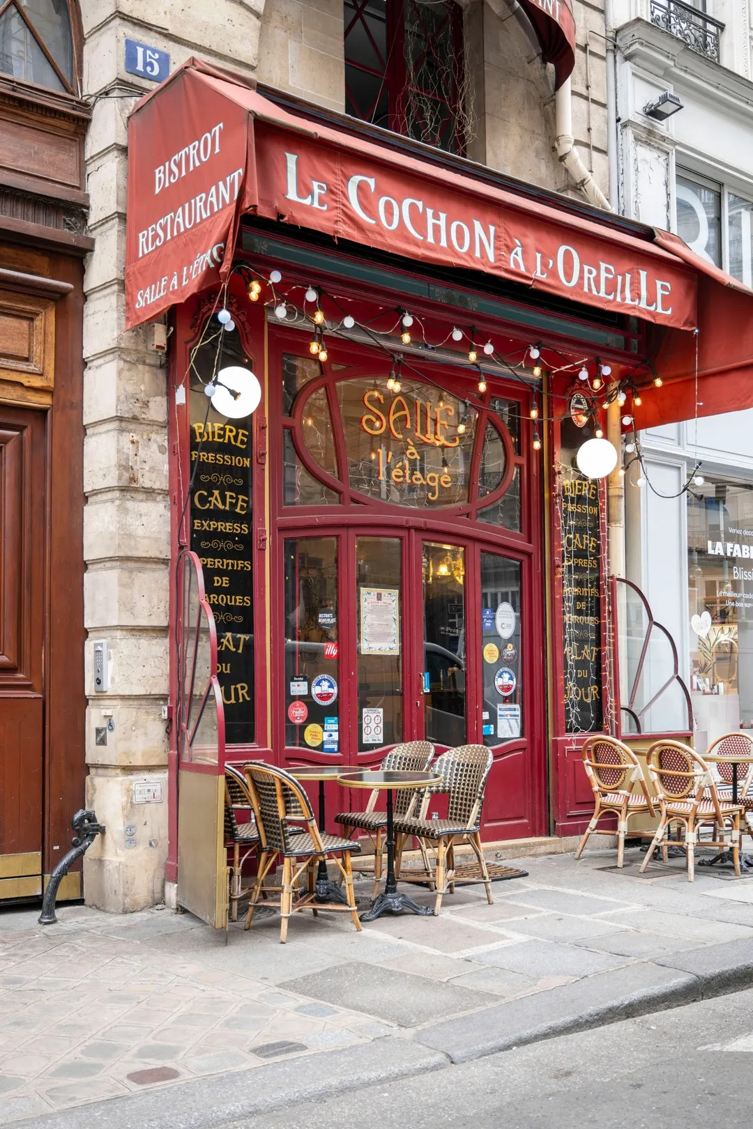 Le Cochon à l'Oreille Restaurant Paris