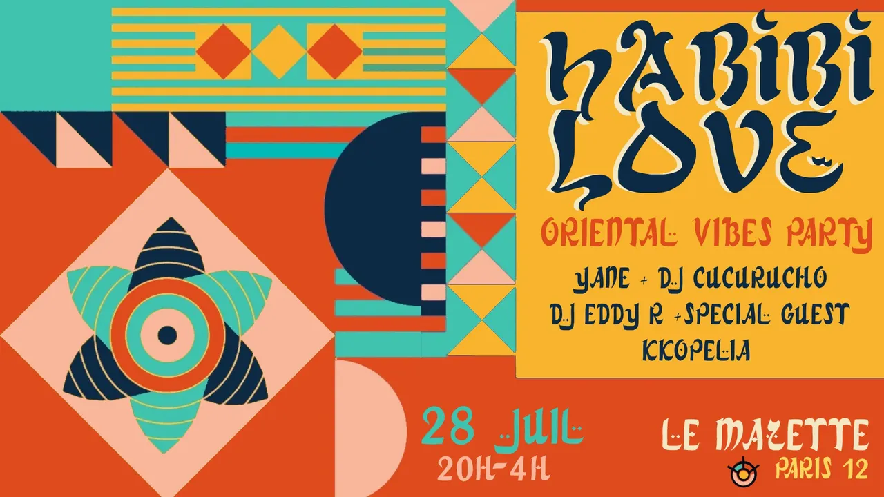Habibi Love ~ Oriental vibes Party sur Seine Open Air & Clubbing !