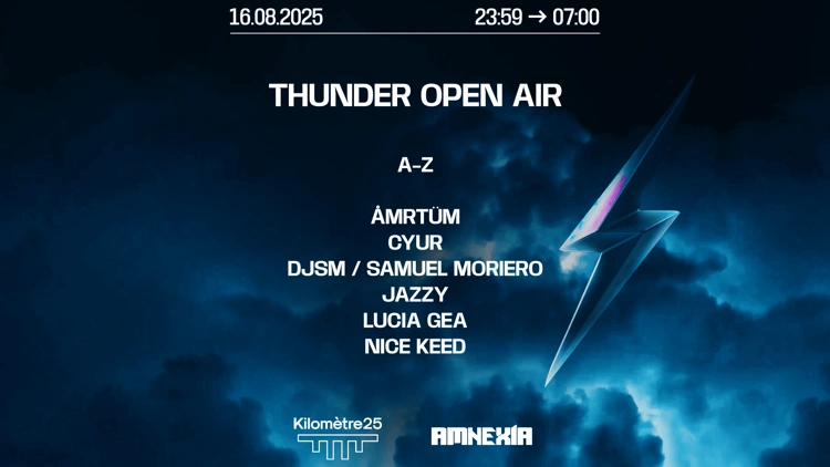 THUNDER : JAZZY, NICE KEED, ÅMRTÜM, CYUR, LUCIA GEA