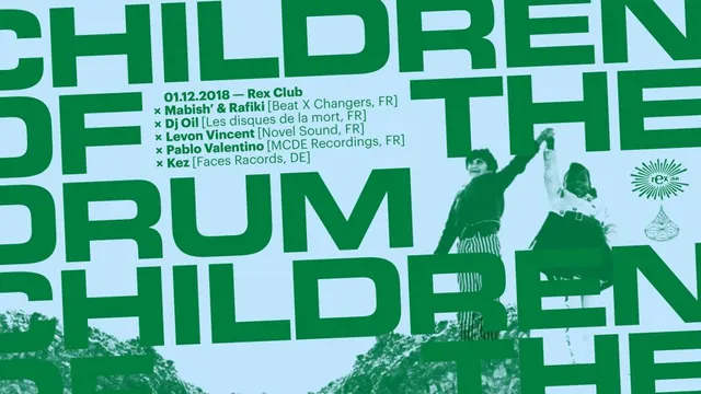 Children Of The Drum x Tape Water: Levon Vincent, DJ Oil, Pablo Valentino, Kez, Mab'ish & Rafi