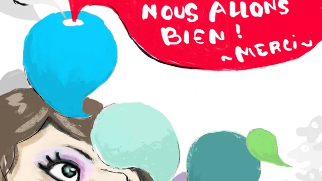 Mes voix et moi... nous allons bien merci !