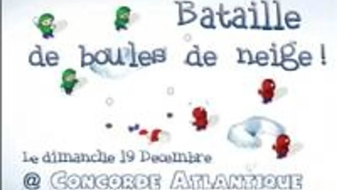 Bataille De Boules De Neige #2