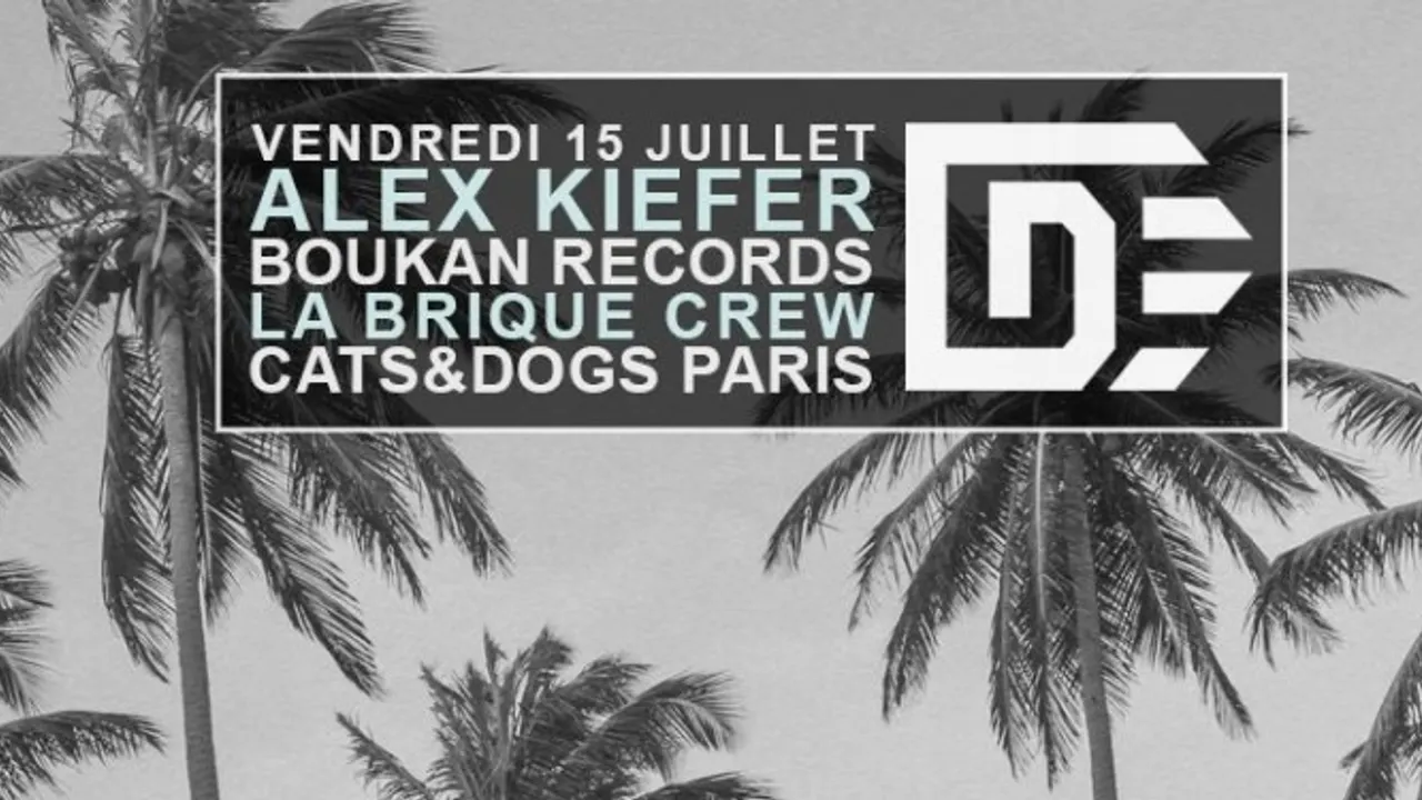 Cats&Dogs Paris : Alex Kiefer, Boukan Records, La Brique Crew