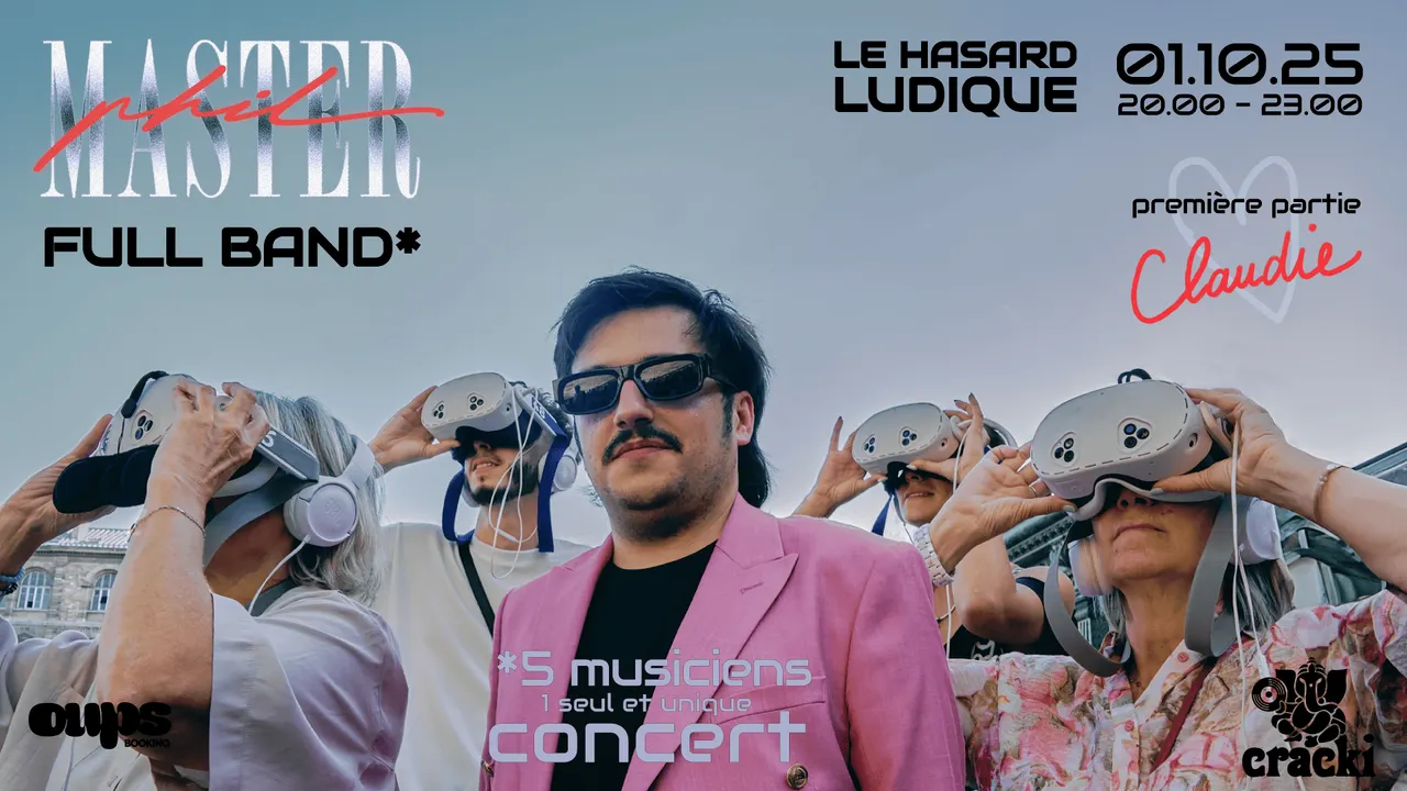 Concert Master Phil Live "Full Band" + Claudie