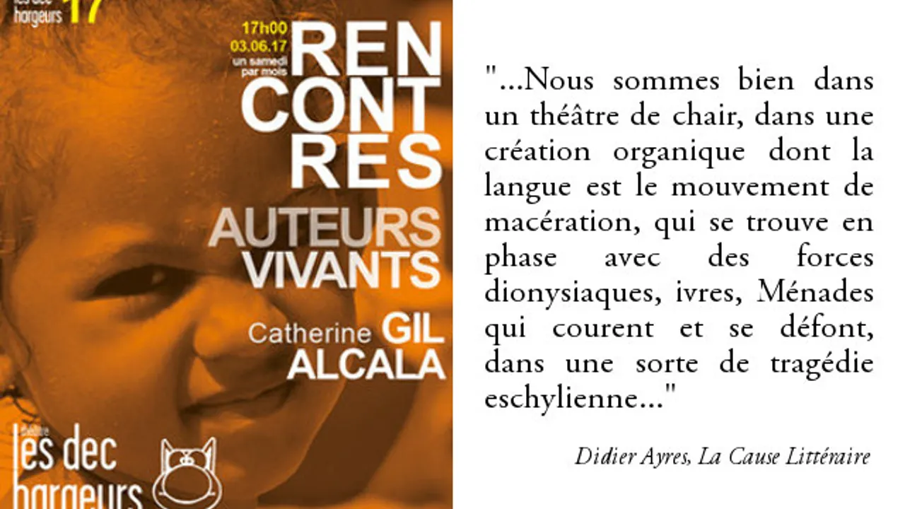 Lecture rencontre avec Catherine Gil Alcala