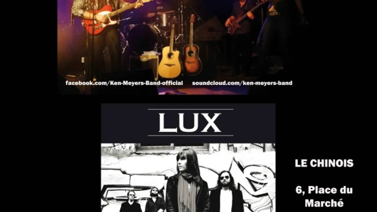 Lux & Ken MEYERS Band au Chinois à Montreuil