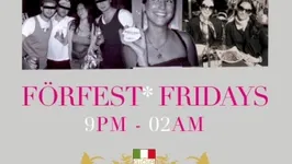 friday Förfest @ VIP room lounge in Paris