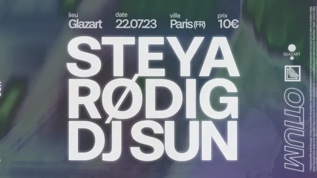 OTIUM : STEYA, RØDIG & DJ SUN