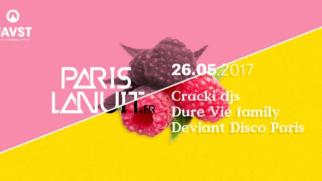 PARIS LA NUIT invite | Cracki • Dure Vie • Deviant Disco Paris