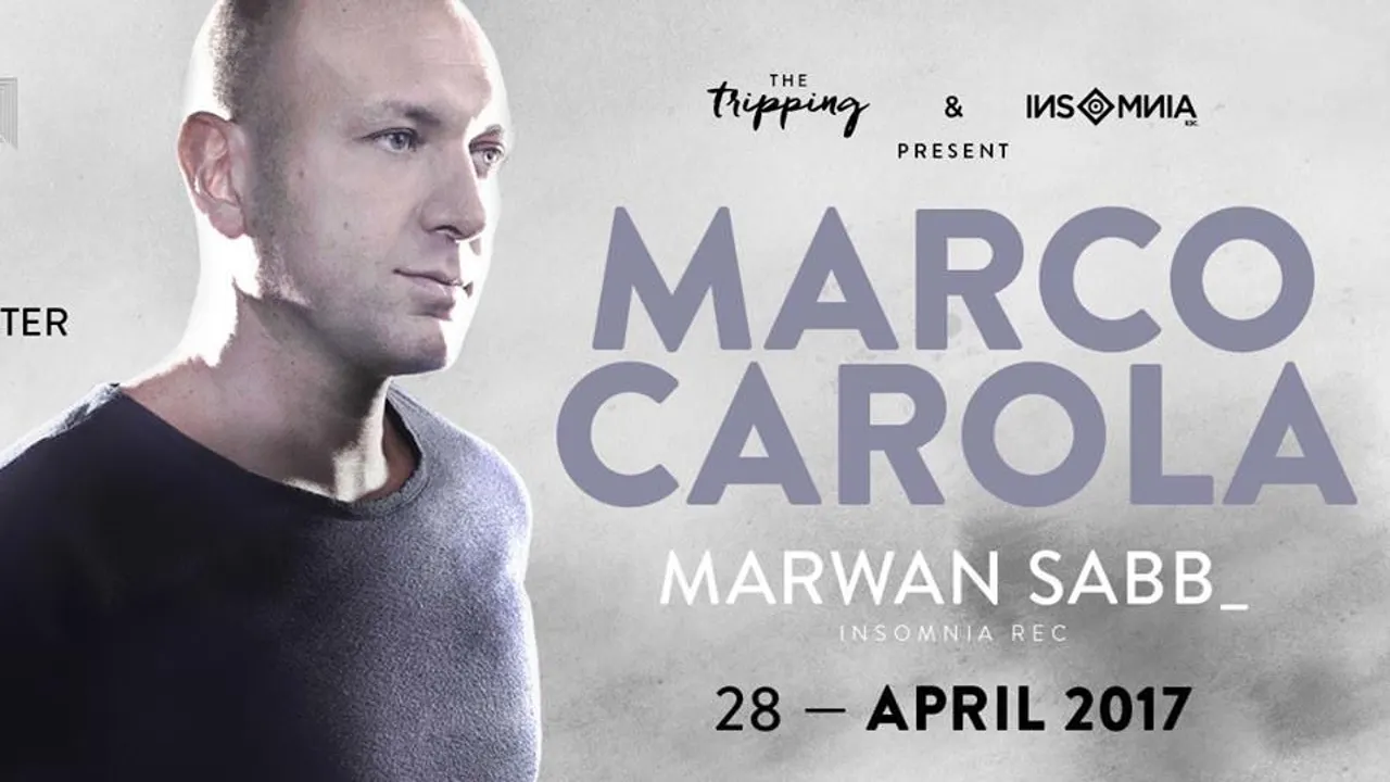 The Tripping & INSoMNia present Marco Carola & Marwan Sabb