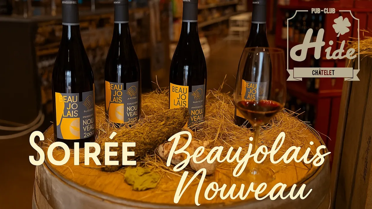 Spoirée beaujolais nouveau