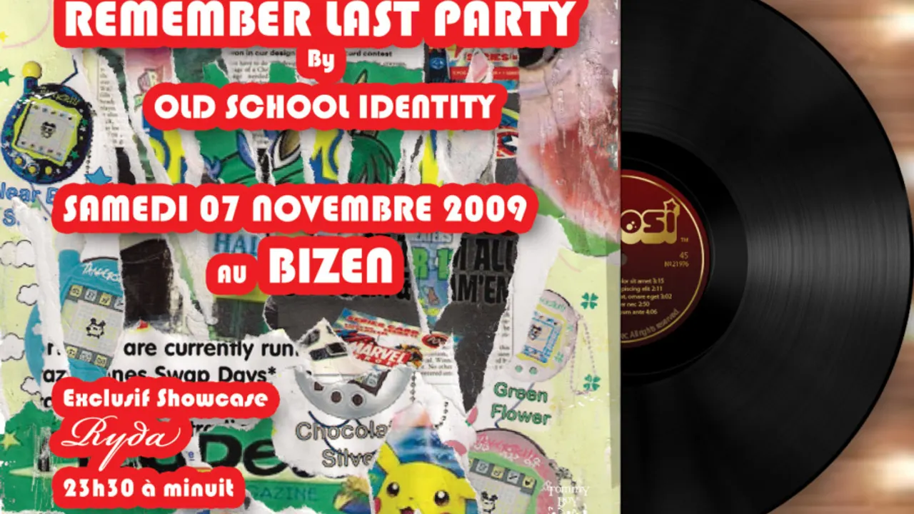 SOIREE OLD SCHOOL REMEMBER LAST PARTY