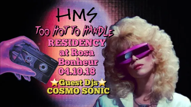 LES JEUDIS DU ROSA - HMS PRÉSENTE COSMO SONIC