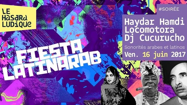 Fiesta LatinArab : Cumbia vs Oriental Grooves à l'Hasard Ludique