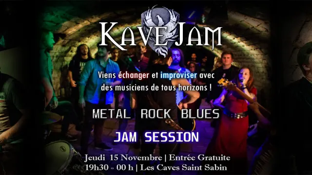 Kave Jam #3 : Métal /Rock/ Biniou