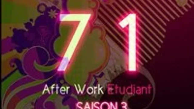 7 1 After Work Etudiant