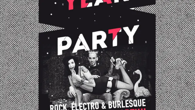 Alg New Year Party : Rock & Burlesque  Glitter in my Martini + Dada & son Crew
