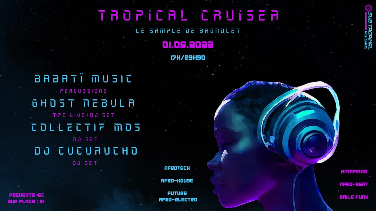 Tropical Cruiser ~ Future Sounds From The Tropics (Afro/caribbean/latin/brazil)
