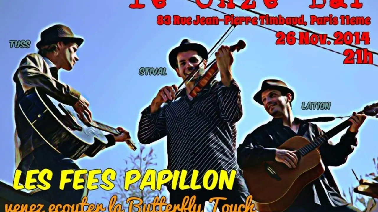 Les Fées Papillon en concert
