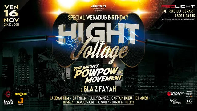 HIGH VOLTAGE mixé par pow pow mouvement (allemagne)