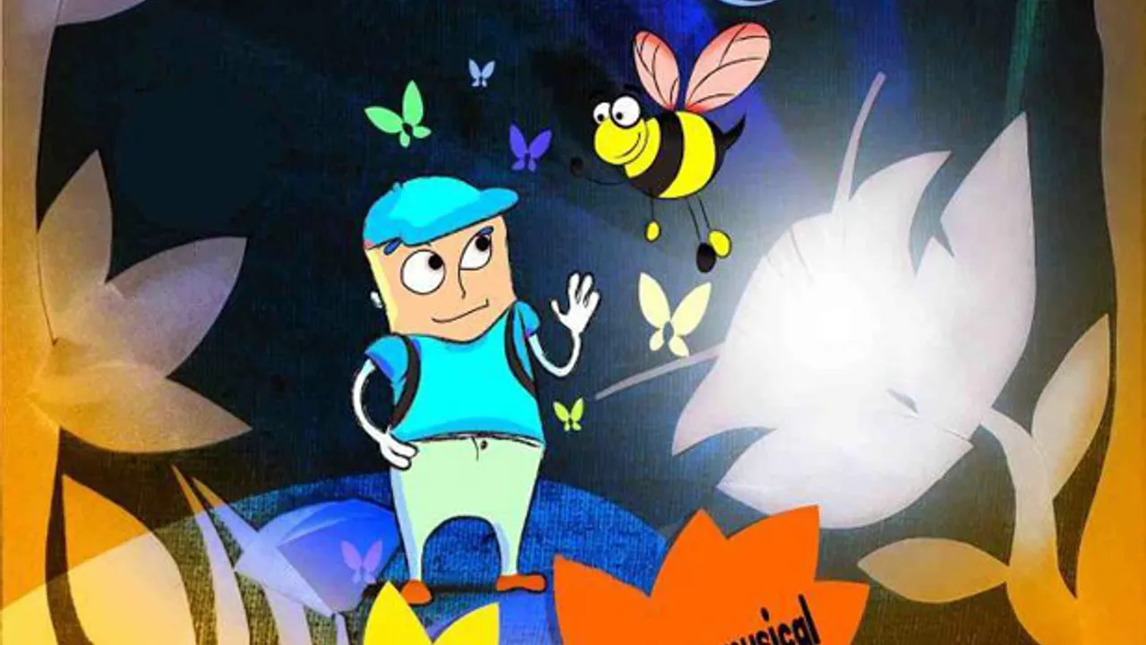 L'abeille, l'enfant et la fleur magique